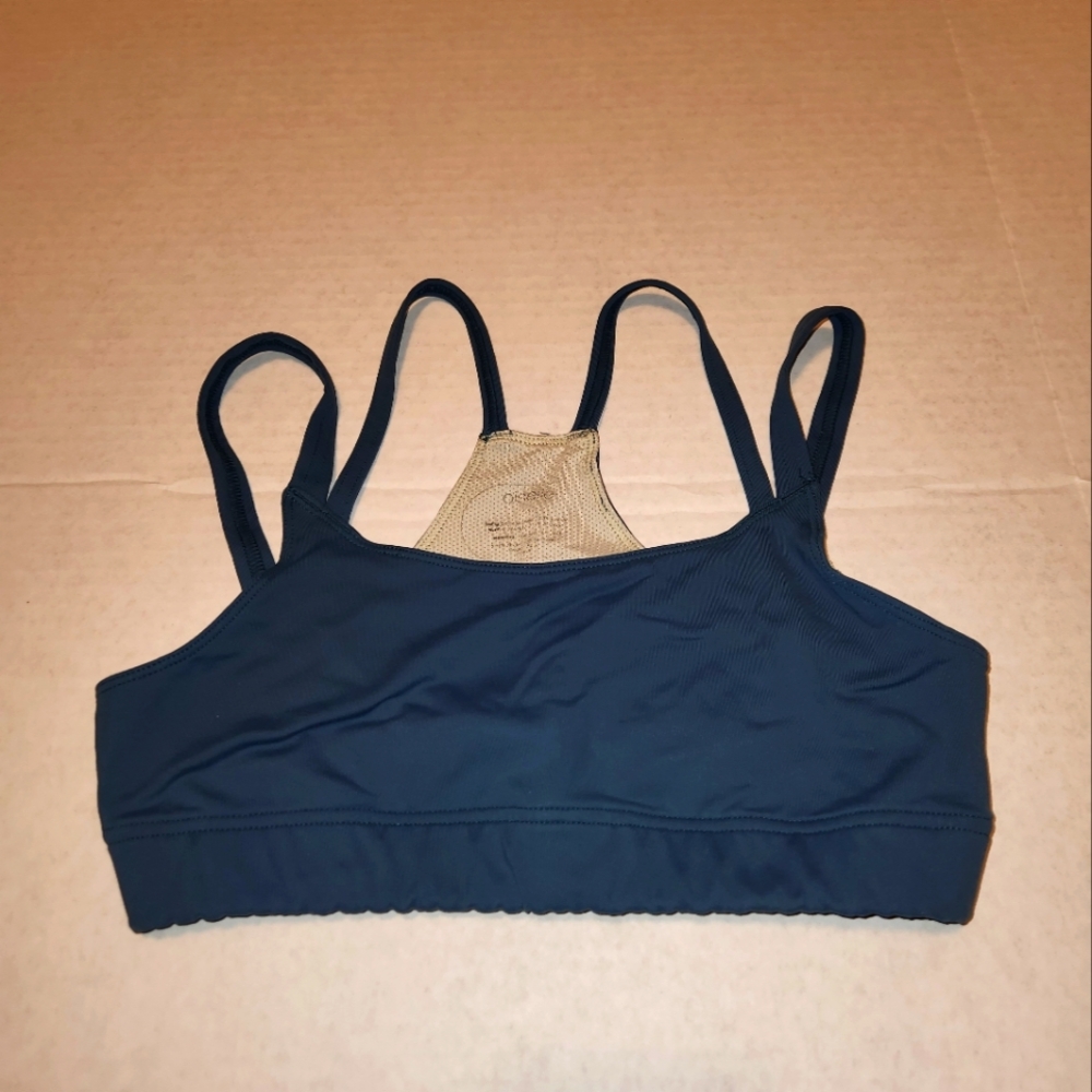 Oiselle Verrazano Blue Sports Bra Size 6(Medium)